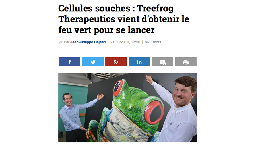 la-tribune-treefrog-therapeutics-press-article